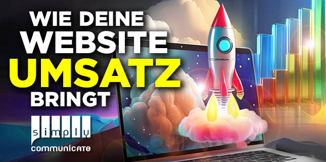 Wie deine Website Umsatz bringt – SIMPLY Communicate