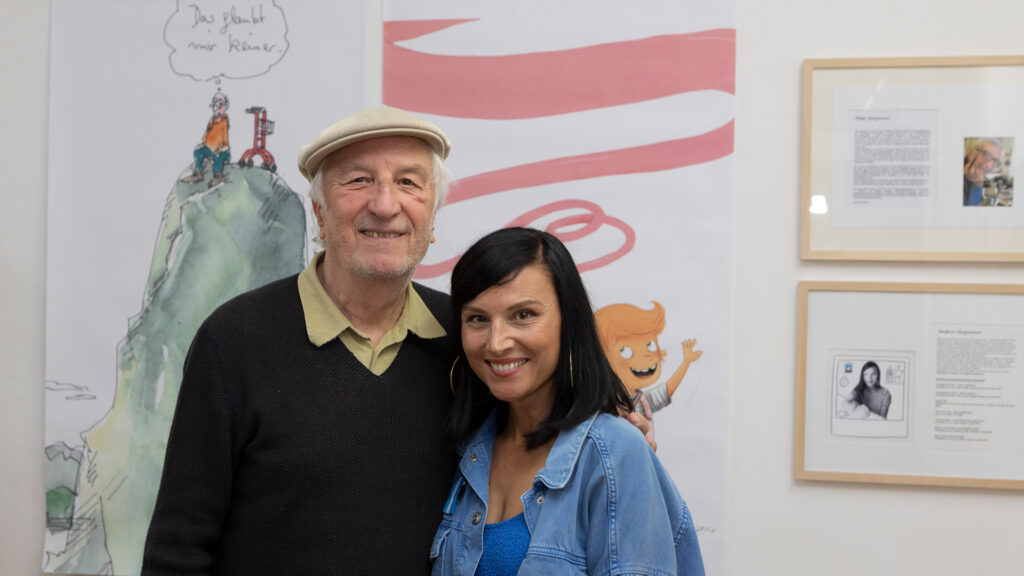 Vater und Tochter: Peter und Saskia Gaymann