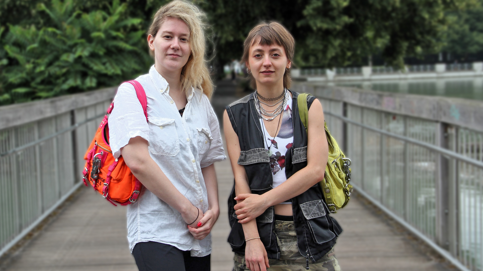 Regisseurin Isabella Kolb und Dramaturgin Kathi Rettich