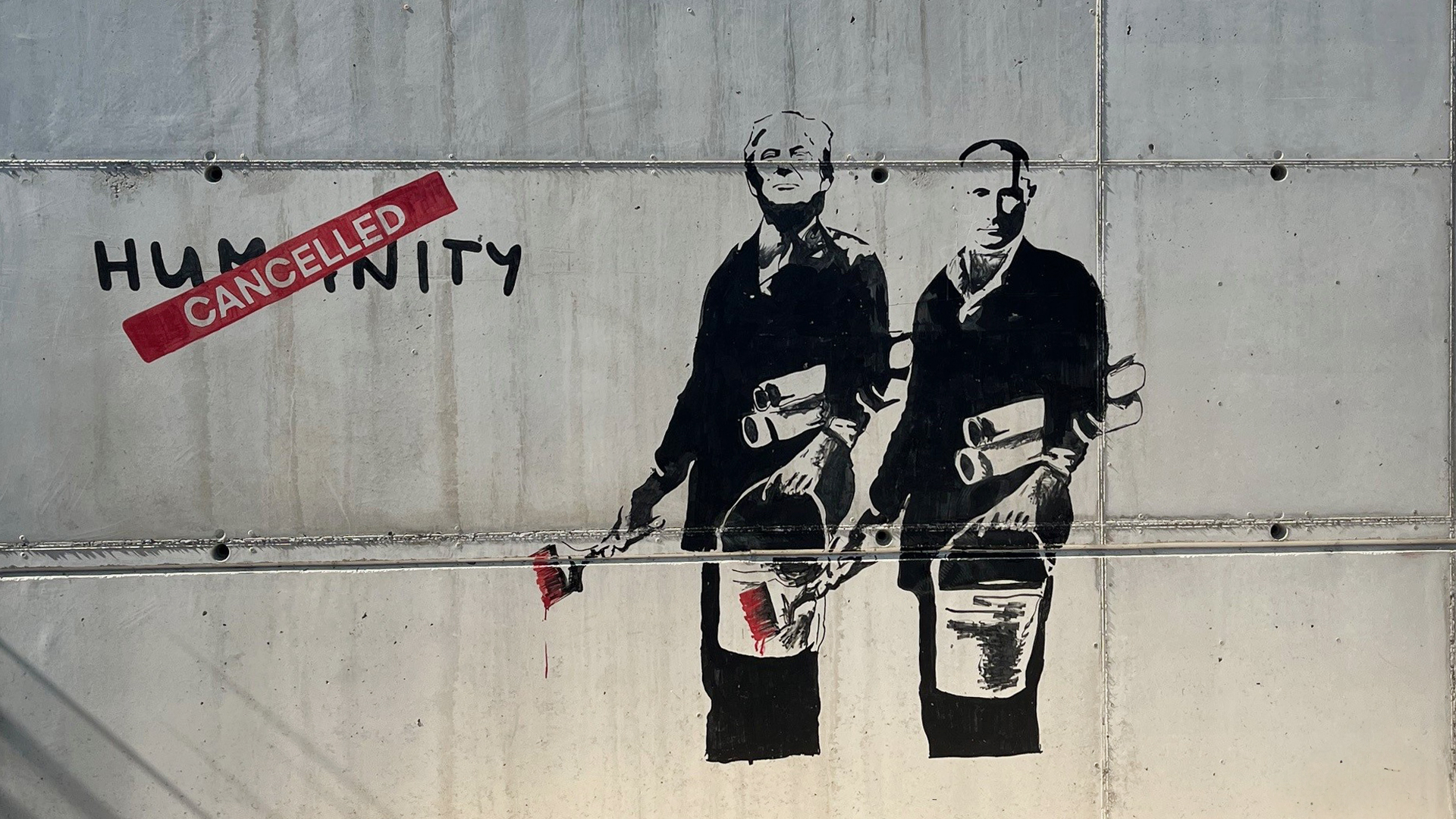 Humanity Cancled Graffiti in Sülz