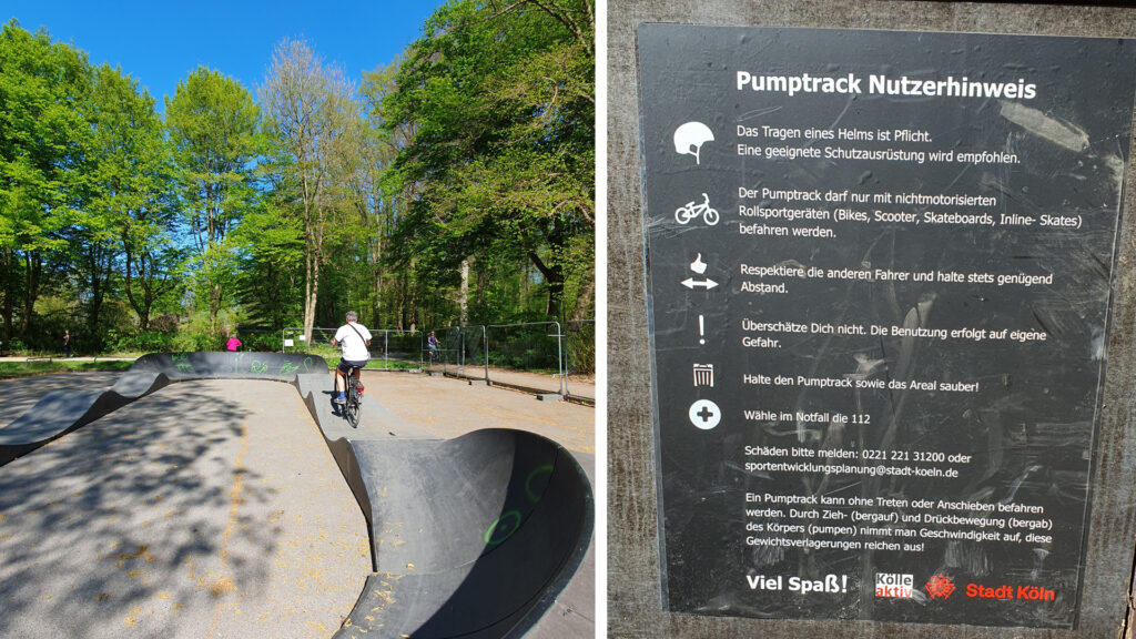 Pumptrack im Beethovenpark